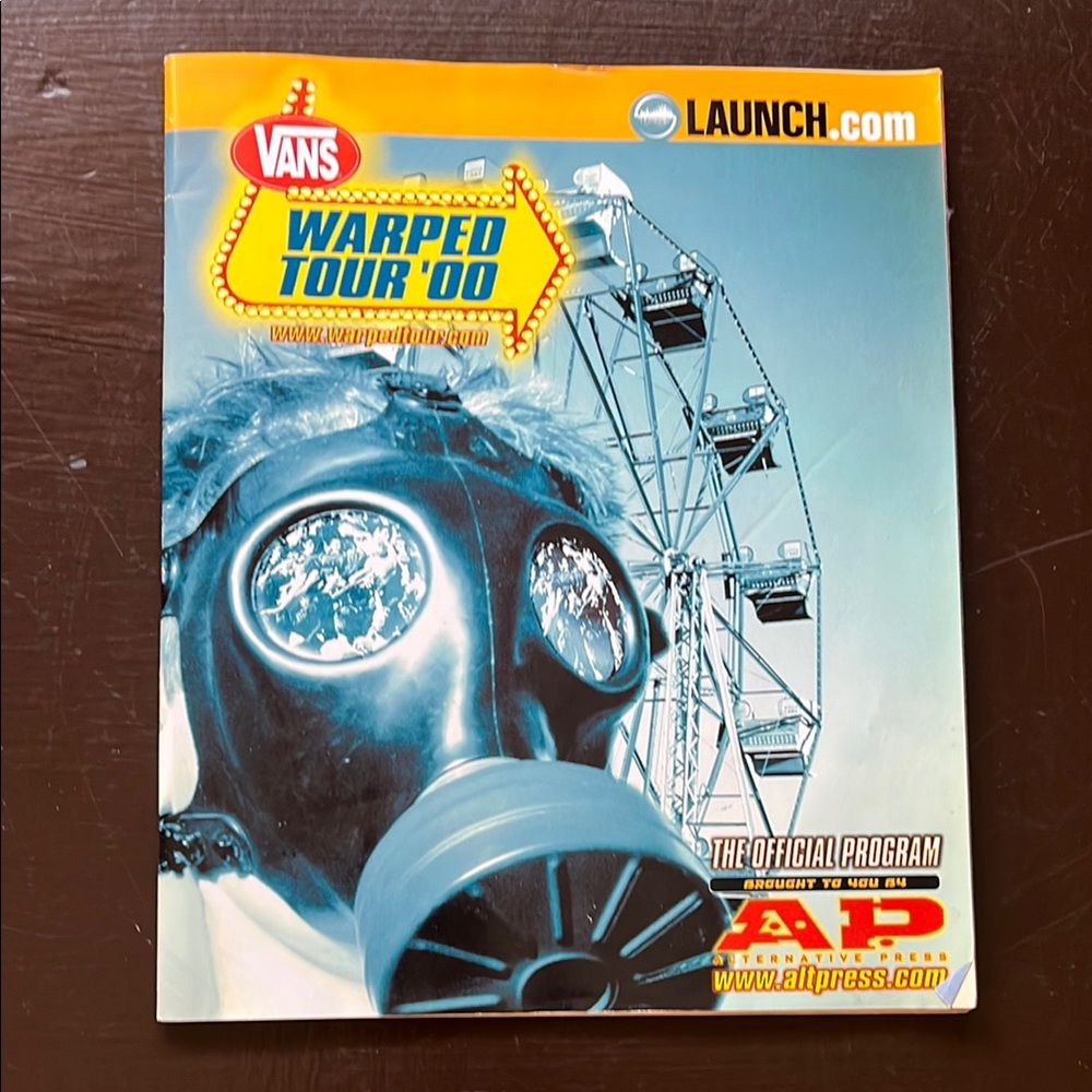Vans Warped Tour 2000 Official Program